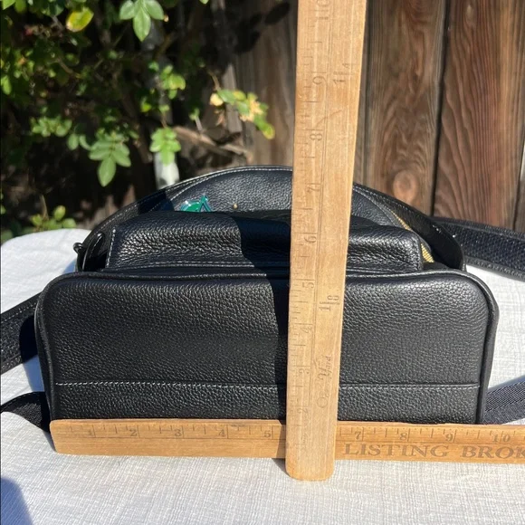 COACH Leatherwear Backpack in Refined Pebbled Leather, Black. RARE - Picture 11 of 17